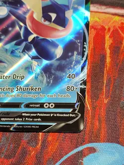 Pokemon TCG Greninja v Fusion Strike Holo Ultra Rare Card 073/264 - Image 4