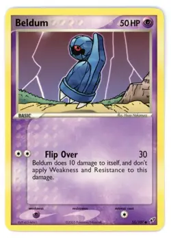 Beldum 55/107 EX Deoxys Pokemon Card - Image 1