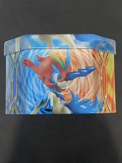 Empty! - Pokemon TCG 2012 Spring Keldeo EX Collectors Tin No Cards w/insert - Image 3
