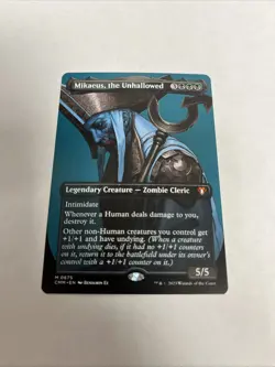 Mikaeus The Unhallowed Borderless Nonfoil Card #0675 MTG LP - Image 1