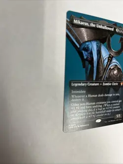 Mikaeus The Unhallowed Borderless Nonfoil Card #0675 MTG LP - Image 5