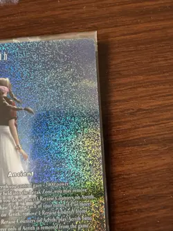 Final Fantasy TCG Aerith PR-112/16-067L Sealed Promo Official Card - Image 3