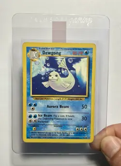 Dewgong 25/102 (HP) Uncommon Base Set Unlimited 1996 WOTC Pokemon Card - Image 3