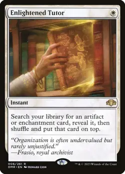 MTG - Enlightened Tutor - Dominaria Remastered - Regular - Image 1