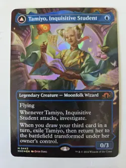 Tamiyo Inquisitive Student / Tamiyo Seasoned Scholar Foil MH3 NM ENG MTG - Image 1