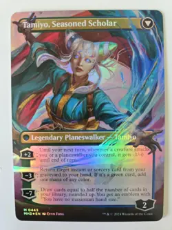 Tamiyo Inquisitive Student / Tamiyo Seasoned Scholar Foil MH3 NM ENG MTG - Image 2