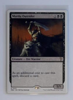 MTG - Mystery Booster 2 - White Border - Mardu Outrider - Rare 0001 - Image 1