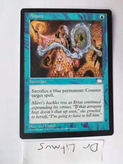 1x Abjure Weatherlight MTG Great Condition - Image 1