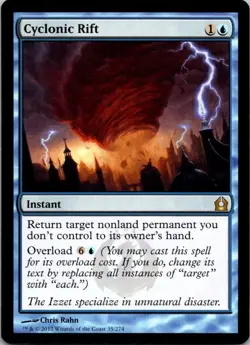Cyclonic Rift 35 Return to Ravnica NM MTG - Image 1