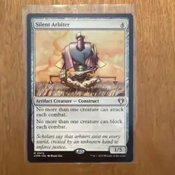 MTG - Silent Arbiter - Commander Masters -LP CMM #972 Non Foil - Image 1