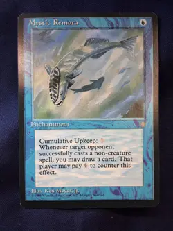 Mystic Remora - Ice Age ~LP/NM~ Magic The Gathering MTG - Image 1