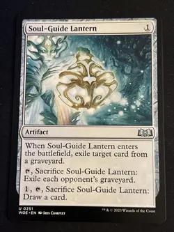 1x Soul-Guide Lantern (0251) Wilds of Eldraine LP MYTG Magic the Gathering x1 - Image 1