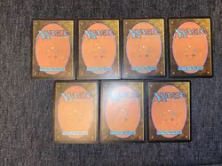 7x Mountain NM-LP Urza’s Saga Multiple Art MTG Magic The Gathering - Image 2
