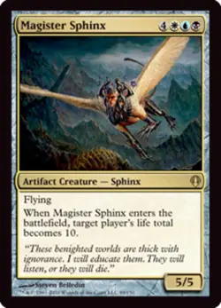 1x Magister Sphinx NM-Mint, English Archenemy MTG Magic - Image 1