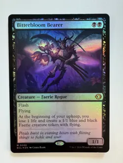 Bitterbloom Bearer Foil Lorwyn Eclipsed MTG NM - Image 1