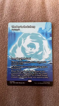 The Boy in the Iceberg 0056 Borderless. Avatar The Last Airbender NM - Image 1