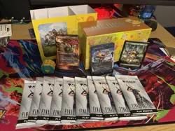 MTG Magic the Gathering Final Fantasy Chocobo Bundle Without Chocobo boosterpack - Image 1
