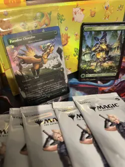 MTG Magic the Gathering Final Fantasy Chocobo Bundle Without Chocobo boosterpack - Image 2