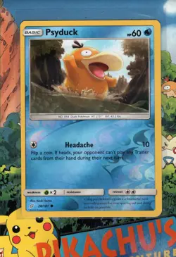 Pokemon TCG Psyduck 26/181 SM - Team Up Reverse Holo NM/M - Image 1