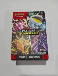 Pokemon Karmesin & Purpur - Paldeas Schicksale: Boosterbundle 6 Stk (s.Foto) ✅ - Image 1