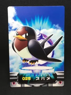 Taillow 1 - ZUKAN Pocket Monsters 2005 - Japanese Pokemon - Image 1