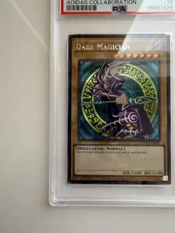PSA 10 2023 YU-GI-OH! PROMO ADC1-EN001 DARK MAGICIAN ADIDAS COLLABORATION ENG - Image 3
