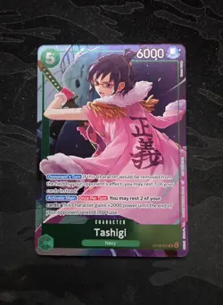Tashigi OP14-029 Dash pack- The Azure Sea's Seven ENGLISH OP14 One Piece - Image 1