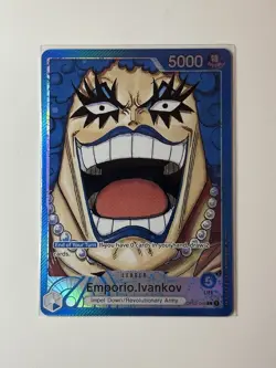 One Piece TCG Emporio.Ivankov (049) (Alternate Art) OP02-049 Paramount War Foil - Image 1
