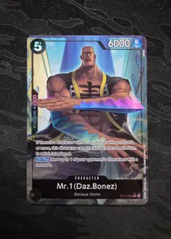 Mr.1 (Daz.Bonez) (Alternate Art) OP14-090 The Azure Sea's Seven Foil - Image 1