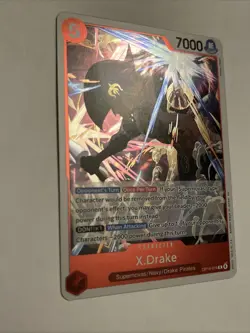 X.Drake Rare (R) OP14-016 The Azure Sea's Seven English Foil - Image 2