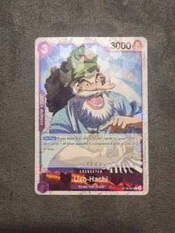 One Piece | Uso-hachi | ST18-001 | PRB02 (Reprint) | Pirate Foil (C) | NM - Image 1
