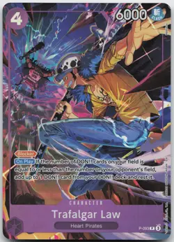 Trafalgar Law (Illustration Box Vol.6) PR One Piece Promotion Cards P-093 NM - Image 1