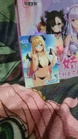 ULTRA PREMIUM Goddess Story CHARM GIRL SSR-035 YURUKI CHOCO ANIME WAIFU CARD - Image 2