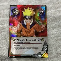 Bandai Naruto CCG Storm 2 Foil Ninja Card Lot 4x Naruto Uzumaki Haku Zabuza - Image 5