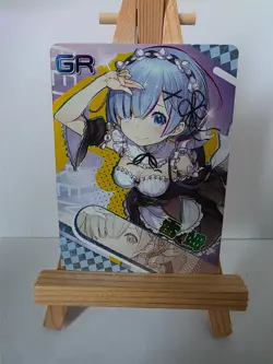 Rem Re:Zero | NS-1M13 GR-01 | Goddess Story Waifu Card - Image 1