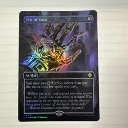 Fist of Suns (Borderless) Commander: the Lost Caverns of Ixalan Foil - Image 1