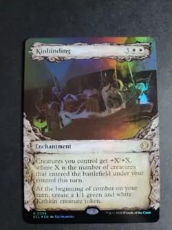 Kinbinding (Showcase Foil) Rare MTG Lorwyn Eclipsed - Image 1
