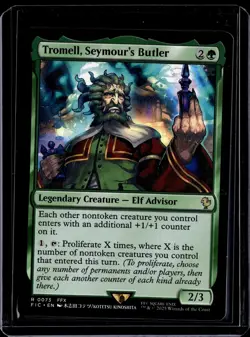 Tromell, Seymour's Butler - 73 - FIC - NM - MTG Magic the Gathering - Image 1