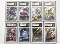 🌟🌟🌟 CGC 10 Pristine Japanese Pokemon Slab Lot 🌟🌟🌟 - Image 1