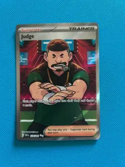 Judge 228/091 Sv: Paldean Fates Holo - Trainer - English - Pokemon TCG - Image 1