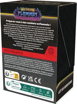 POKEMON BUNDLE FLAMMES PHANTASMAGORIQUES 6 BOOSTERS EN FRANCAIS - Image 2