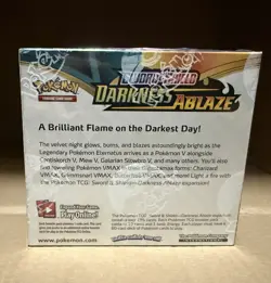 Pokemon TCG Sword & Shield Darkness Ablazs Booster Box, 36 Packs, English NEW - Image 2