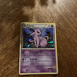 Pokemon TCG Espeon 2/90 Undaunted Cracked Ice Holo Rare - LP Excellent condition - Image 1