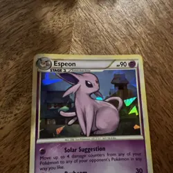 Pokemon TCG Espeon 2/90 Undaunted Cracked Ice Holo Rare - LP Excellent condition - Image 3