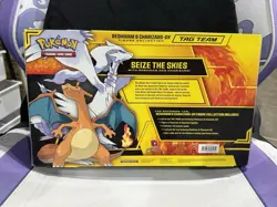 Pokemon TCG Reshiram & Charizard Tag Team GX Figure Collection Box- 2019 SEALED - Image 2