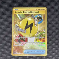 Pokemon -Superior Energy Retrieval 277/193 Gold Secret - Paldea Evolved - NM/M - Image 2