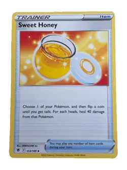 New: 2022 Pokemon TCG Sweet Honey 153 Swsh10: Astral Radiance Regular Uncommon - Image 1