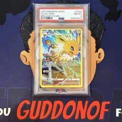 PSA 8 NEAR MINT 2022 Pokemon Brilliant Stars JOLTEON TG04 Full Art - Image 1