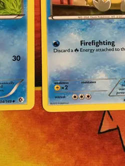 D1023 POKEMON TCG BOUNDARIES CROSSED PSYDUCK 2X 33 GOLDUCK 34 LP - Image 5