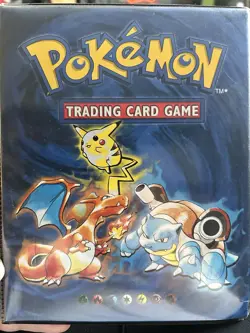 Vintage Pokemon Binder Lot - WOTC 1999-2000 Base/Jungle/Rocket/Gym - Approx 80 - Image 1